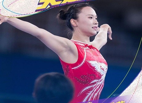 第17金！女子蹦床中國強勢包攬金銀牌 朱雪瑩奪冠